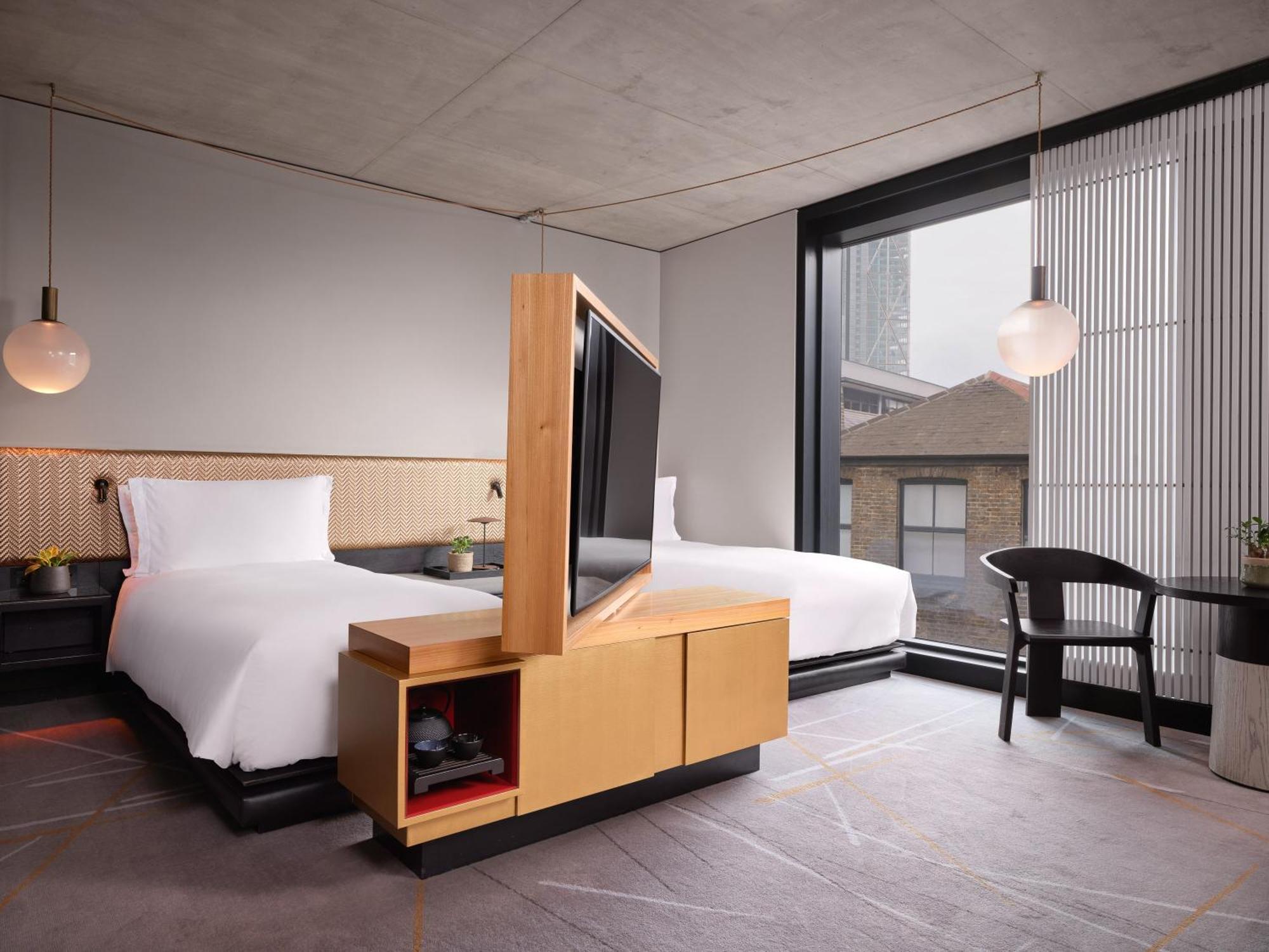 Nobu Hotel London Shoreditch Exterior foto Deluxe Room